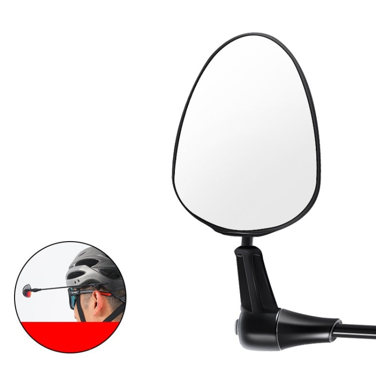 WEST BIKING Mountain Road Bike Helmet Mini Reflective Convex Rearview Mirror Reluova