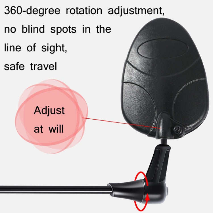 WEST BIKING Mountain Road Bike Helmet Mini Reflective Convex Rearview Mirror Reluova