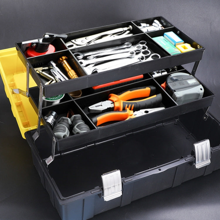 Hardware Storage Box Hand-Filled Car Parts Toolbox Portable Electrician Repair Toolbox