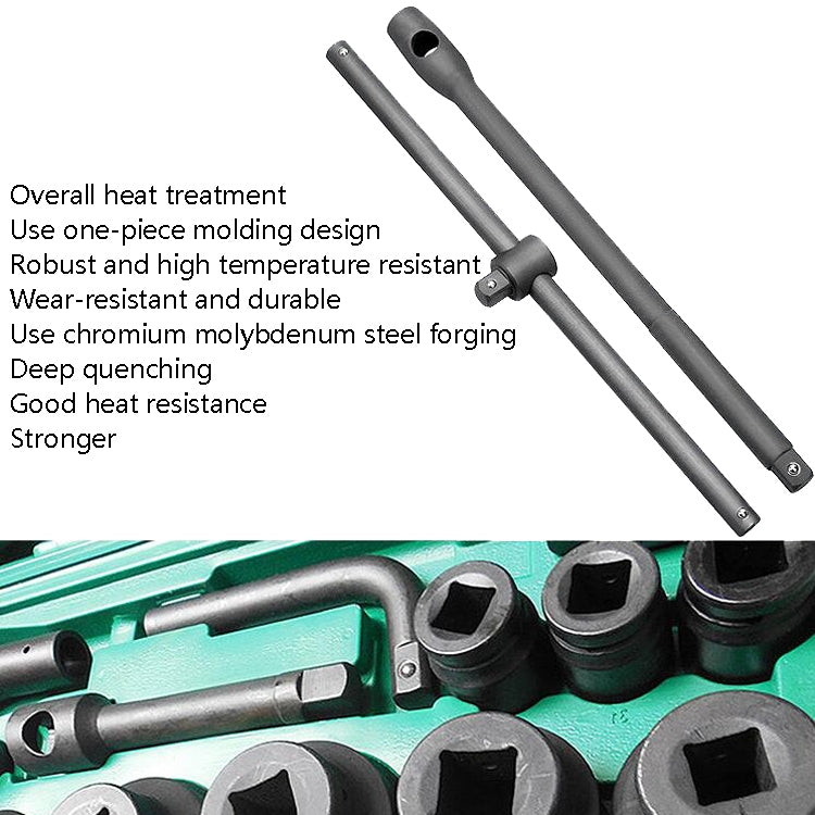 26 PCS / Set Hexagonal Heavy-Duty Socket Auto Repair Socket Wrench