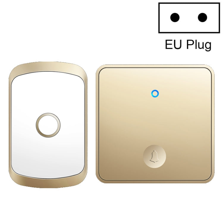 CACAZI FA50 1 For 1 Push-button Self-generating Wireless Doorbell Reluova