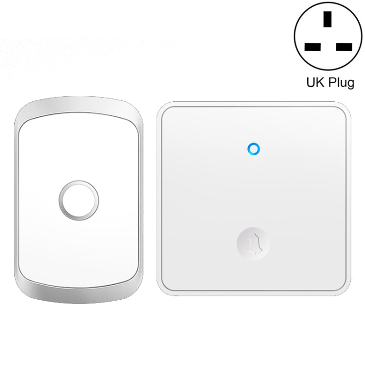 CACAZI FA50 1 For 1 Push-button Self-generating Wireless Doorbell Reluova