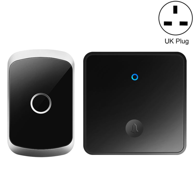 CACAZI FA50 1 For 1 Push-button Self-generating Wireless Doorbell