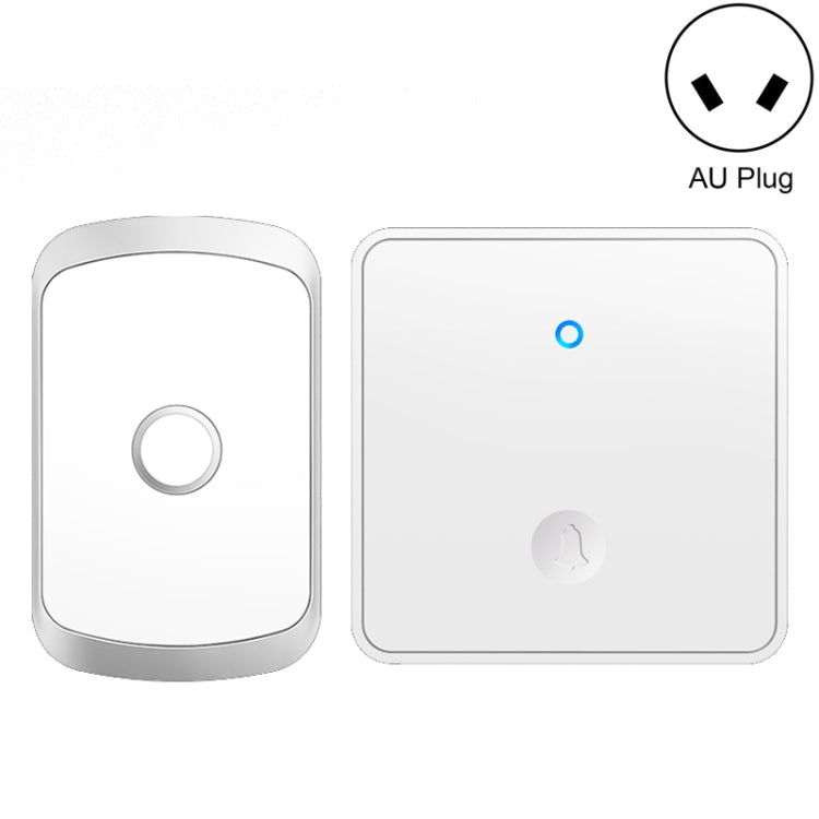 CACAZI FA50 1 For 1 Push-button Self-generating Wireless Doorbell