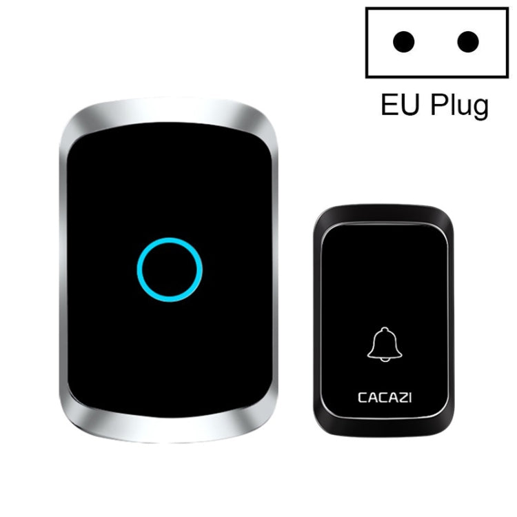 CACAZI A50 1 For 1 Wireless Music Doorbell without Battery