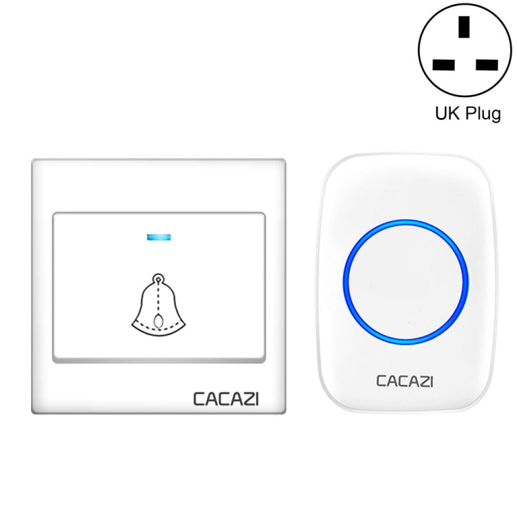 CACAZI H10 1 For 1 Wireless Smart Doorbell without Battery Reluova