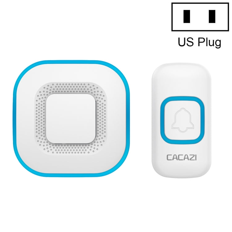 CACAZI V028F Wireless Music Doorbell without Battery