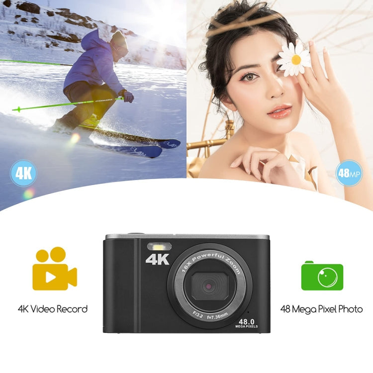 DC303A 2.8-Inch 4K 16X Zoom HD Digital Camera Mini Children Photography Camera - Reluova