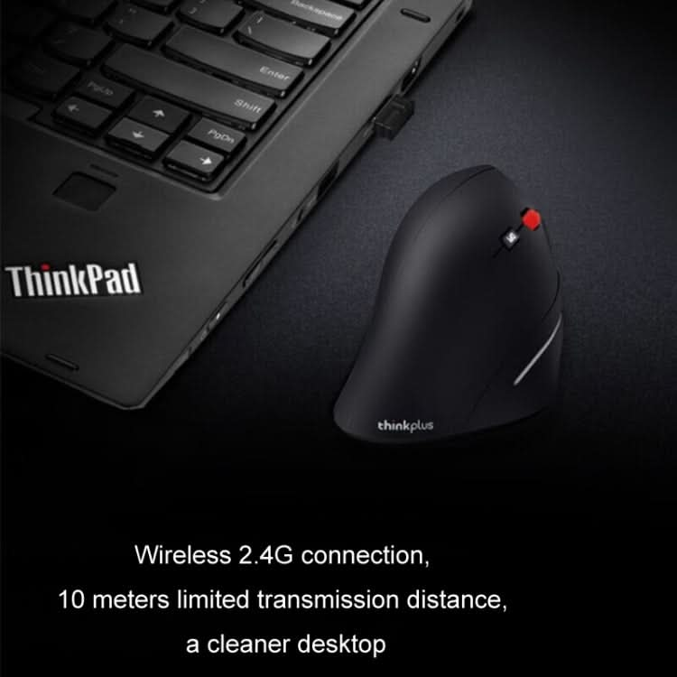 Lenovo Thinkbook Wireless Mouse Ergonomic Design Side Grip Mice My Store