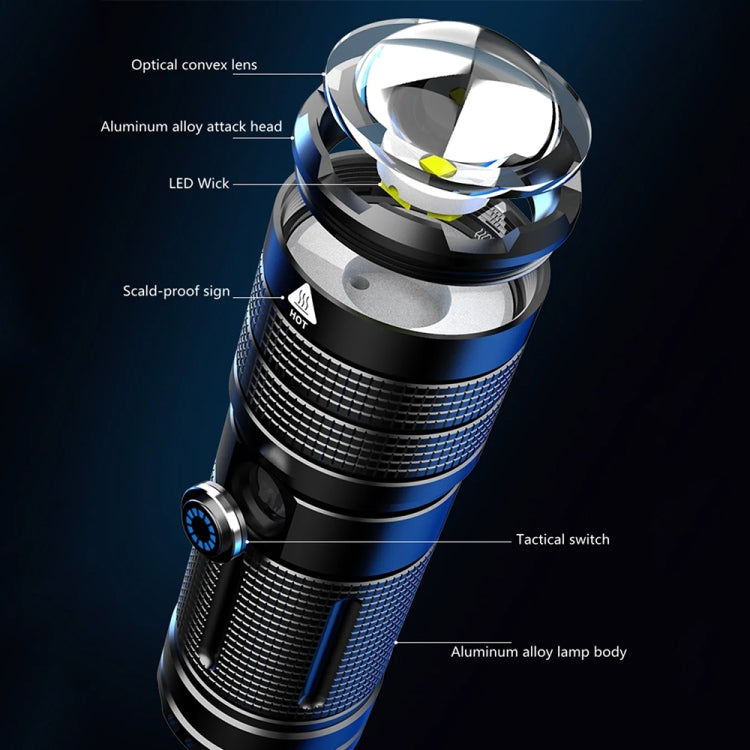 X3 RGB Atmosphere Zoom 4-Color Photography Fill-In Flashlight