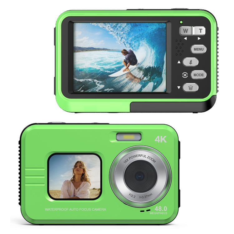 WDC901 3.5m Waterproof 48MP HD Dual Screen Outdoor Sports Digital Camera - Reluova