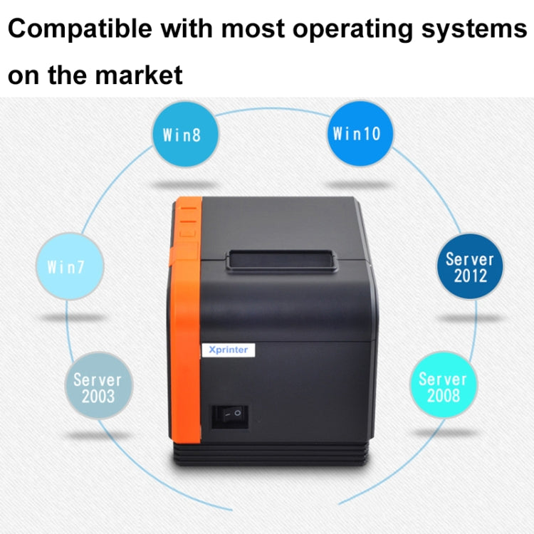 Xprinter XP-T58L 58mm Supermarket Cashier Receipt Thermal Printer