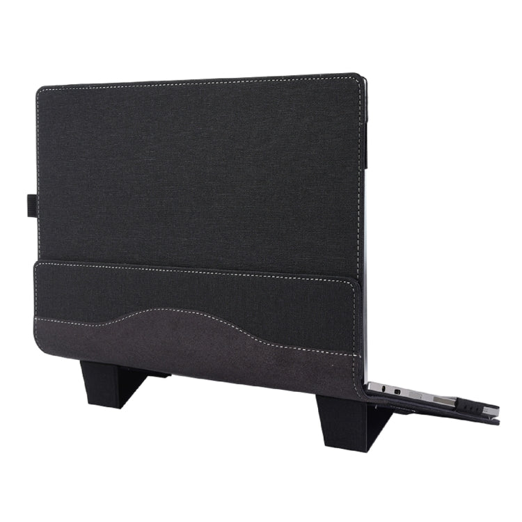 15.6 inch Leather Laptop Anti-Fall Protective Case With Stand