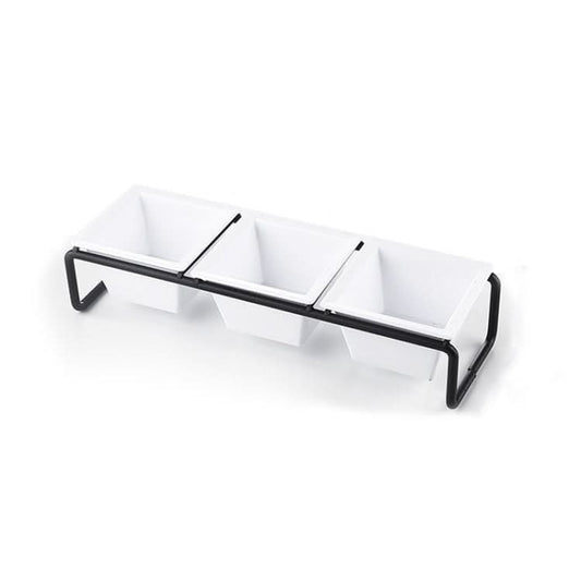 Stainless Steel Bar Plastic Fruit Plate Rack, without Fruit Dish Reluova