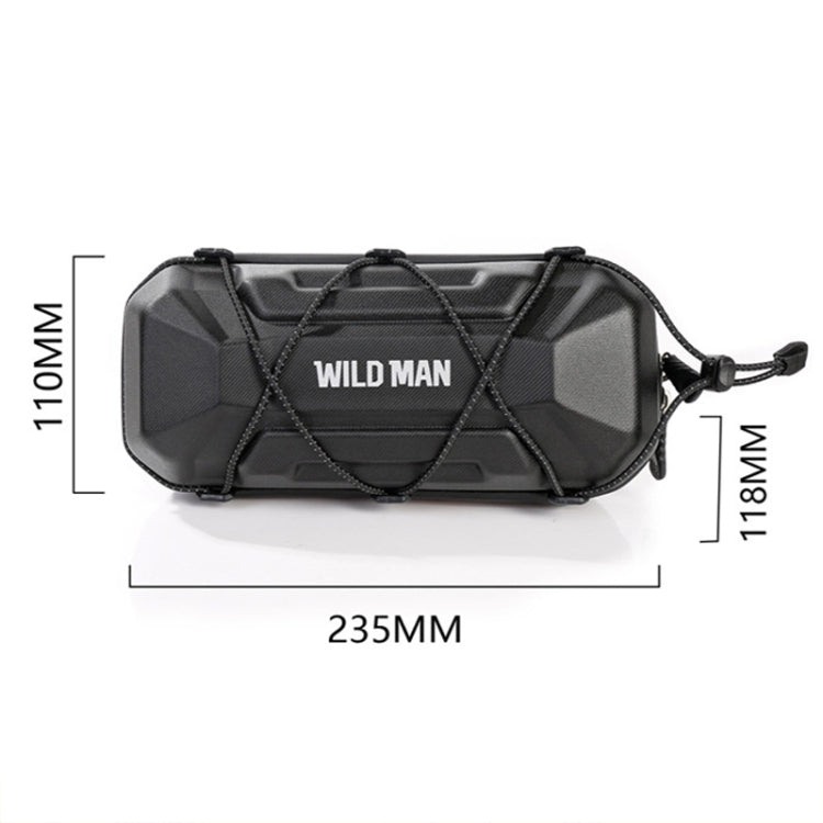 WILD MAN XT17 2L Bicycle EVA Hard Shell Front Bag Outdoor Cycling Handlebar Bag Reluova