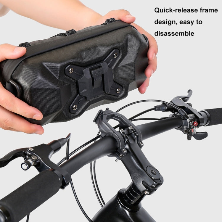 WILD MAN XT17 2L Bicycle EVA Hard Shell Front Bag Outdoor Cycling Handlebar Bag Reluova