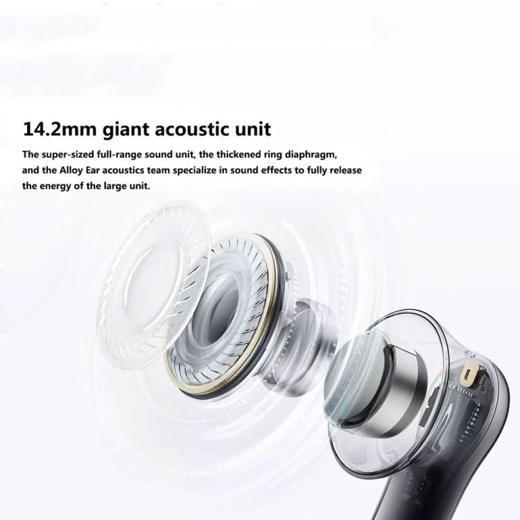 vivo TWS Air Pro Semi-In-Ear Active Noise Reduction Waterproof Wireless Bluetooth Earphones