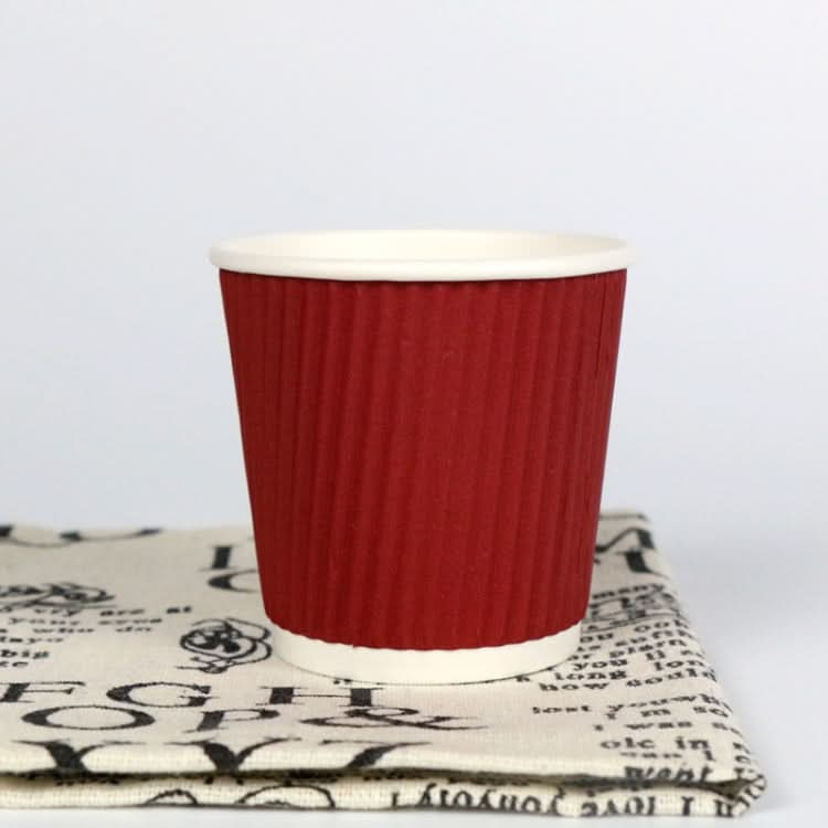 Thickened kraft Paper Corrugated Coffee Cup Reluova