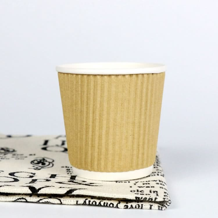 Thickened kraft Paper Corrugated Coffee Cup Reluova