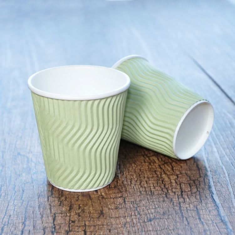 Thickened kraft Paper Corrugated Coffee Cup Reluova