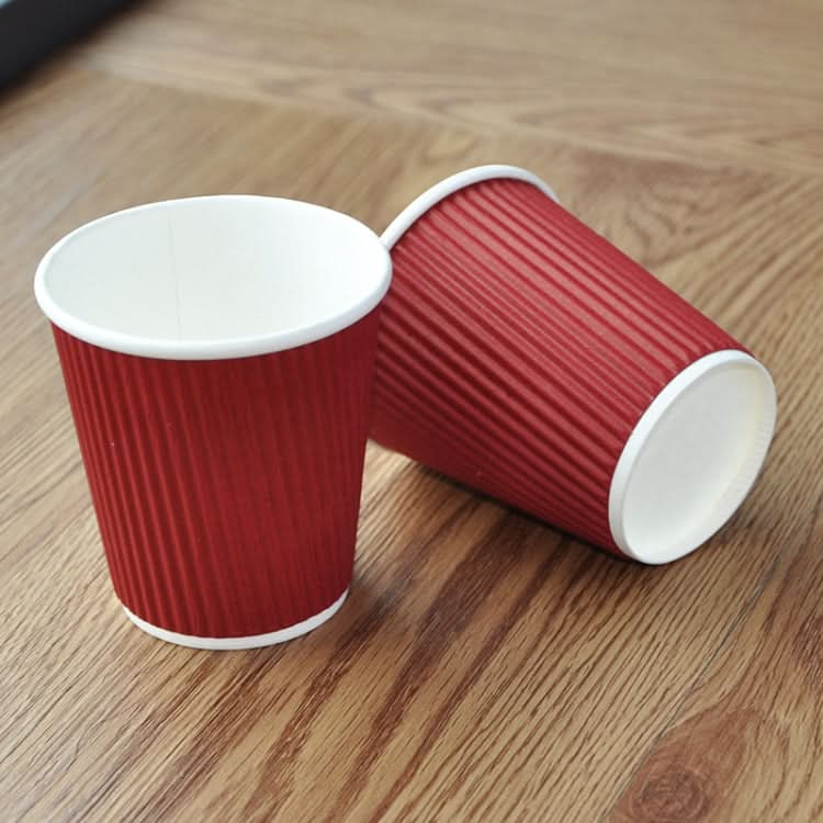 Thickened kraft Paper Corrugated Coffee Cup Reluova