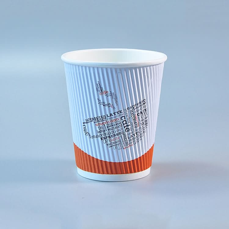 Thickened kraft Paper Corrugated Coffee Cup Reluova