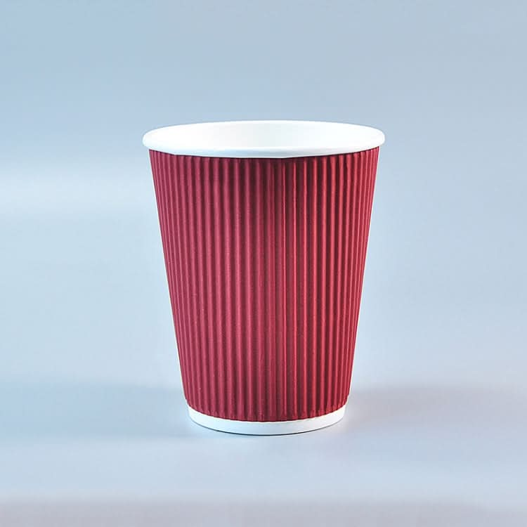 Thickened kraft Paper Corrugated Coffee Cup Reluova