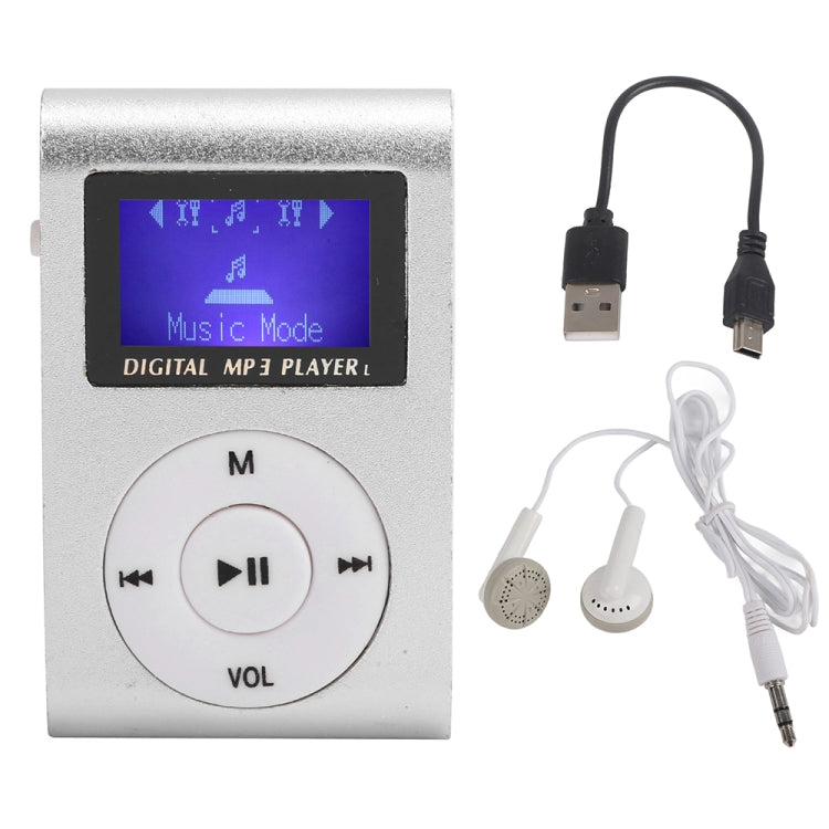 Mini Lavalier Metal MP3 Music Player with Screen Reluova