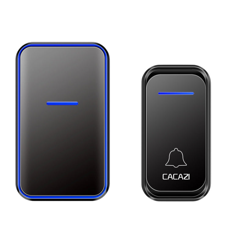 CACAZI Home Smart Digital Wireless Doorbell Remote Electronic Doorbell Elderly Pager