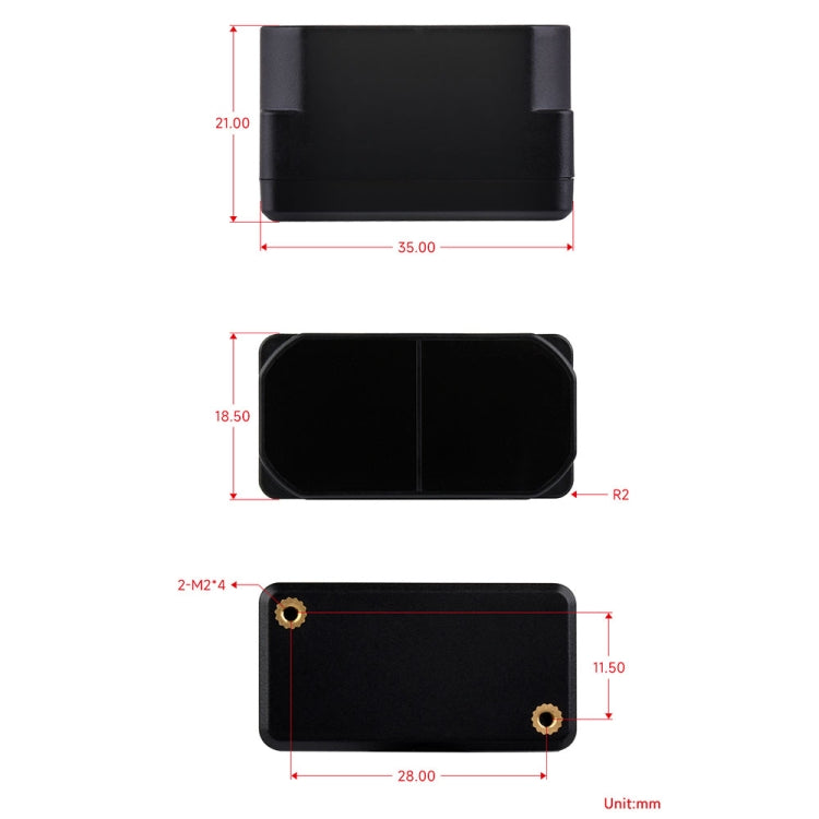 Waveshare 24895 TFmini Plus High Frame Rate High Accuracy Laser Ranging Sensor Reluova