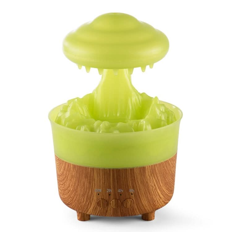 V50 Desktop Colorful Night Light Humidifier Wood Grain Water Drop Aroma Diffuser Reluova