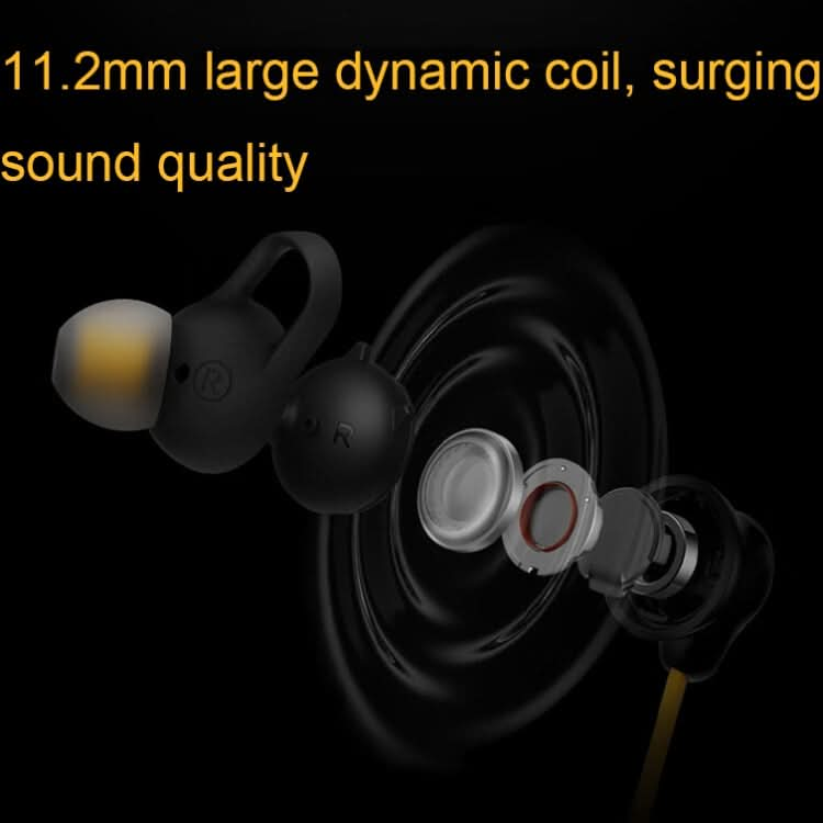 vivo IQOO Stereo Surround Sound Bluetooth Hanging Neck Magnetic Sports Earphones