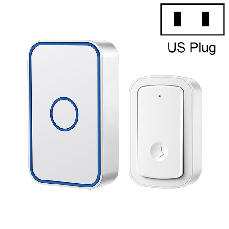 CACAZI A19 1 For 1 Wireless Music Doorbell without Battery Reluova