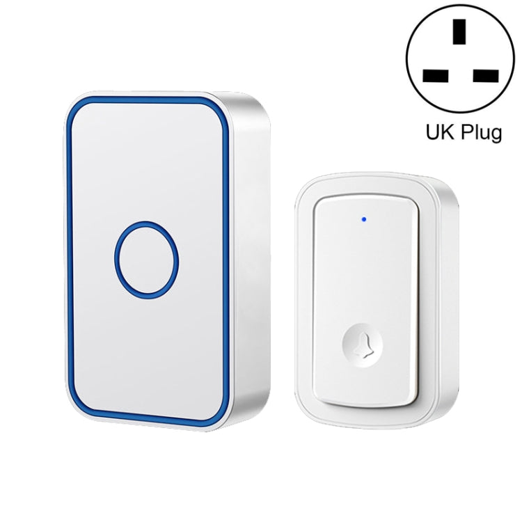 CACAZI A19 1 For 1 Wireless Music Doorbell without Battery