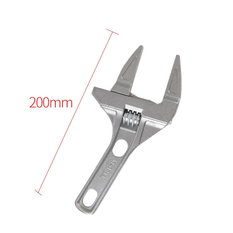 Aluminum Adjustable Large Opening Bathroom Wrench Hardware Tools My Store