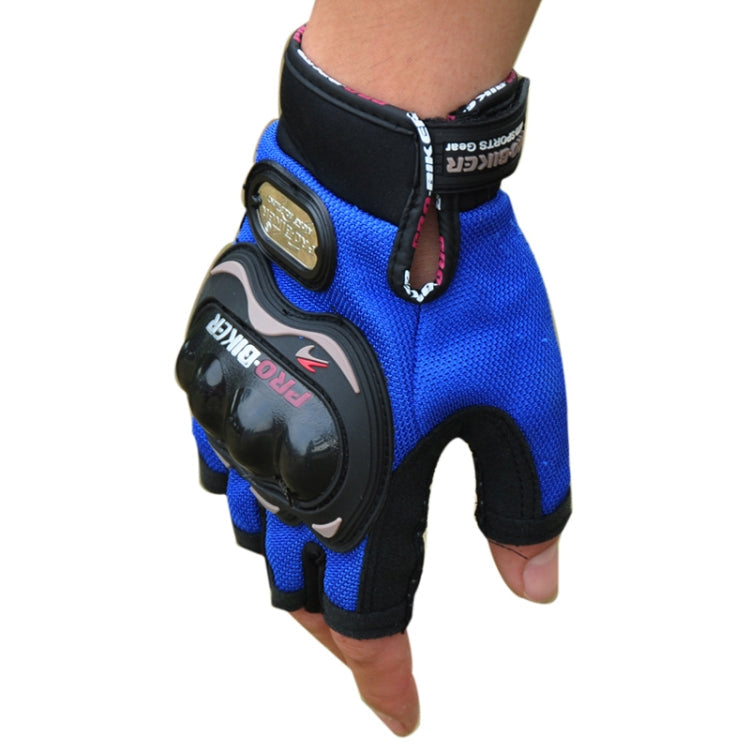 PRO-BIKER PRO01C Outdoor Cycling Glove Motorcycle Anti-Drop Safety Protection Half-Finger Glove