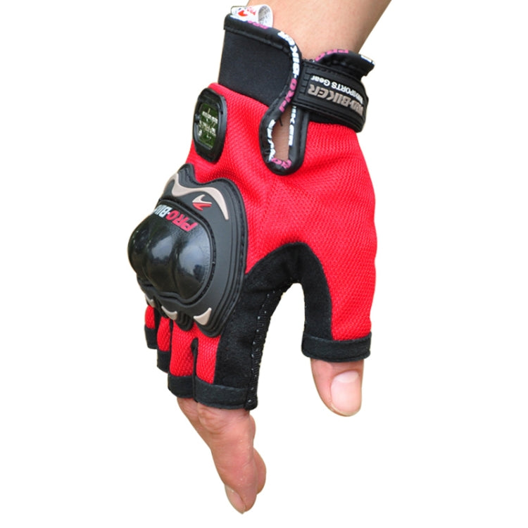 PRO-BIKER PRO01C Outdoor Cycling Glove Motorcycle Anti-Drop Safety Protection Half-Finger Glove Reluova