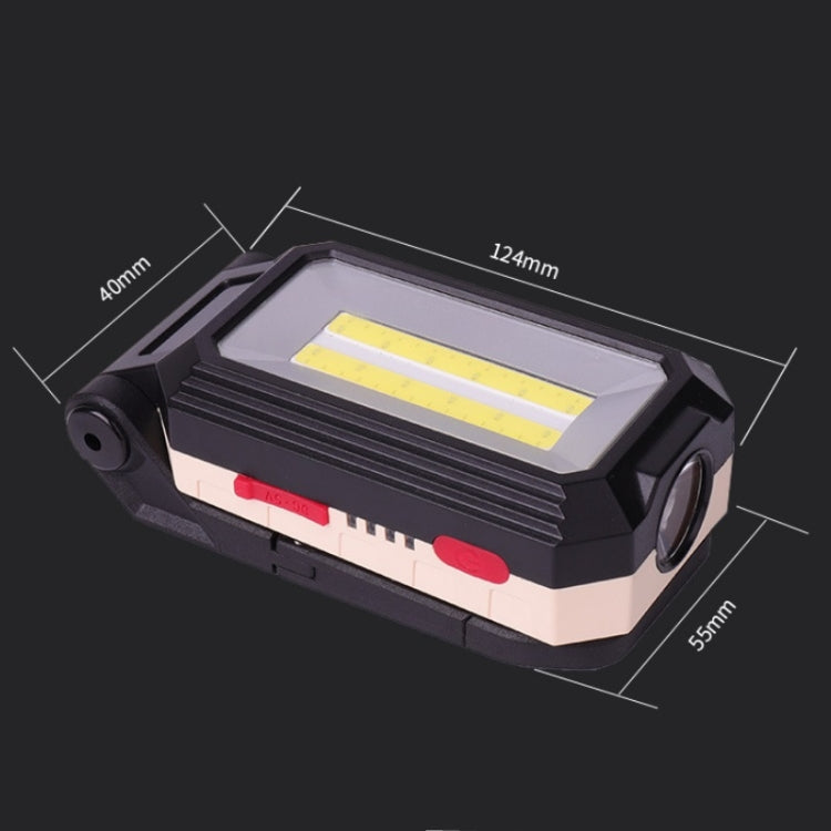 Glare Car Inspection Working Light USB Charging LED Folding Camping Lamp with Hook + Magnet My Store