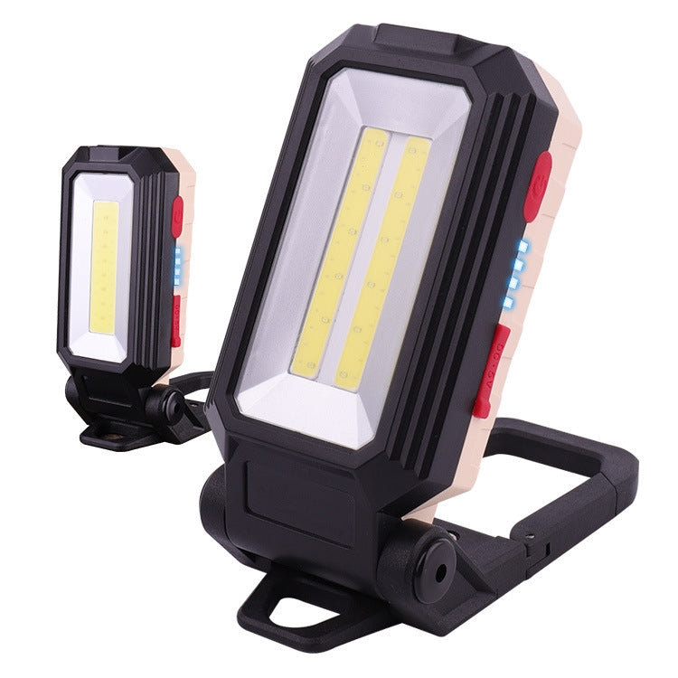 Glare Car Inspection Working Light USB Charging LED Folding Camping Lamp with Hook + Magnet My Store