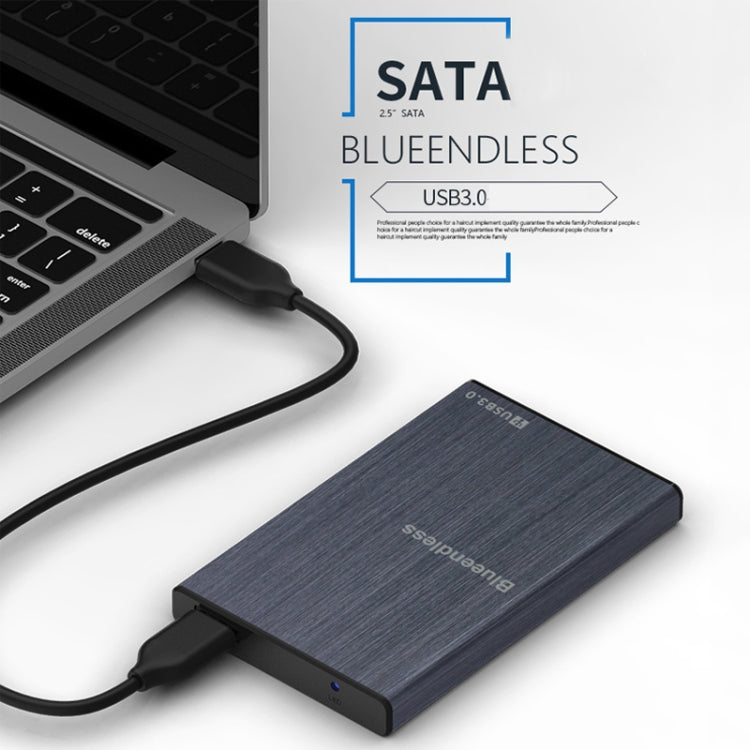 Blueendless U23T 2.5 inch Mobile Hard Disk Case USB3.0 Notebook External SATA Serial Port SSD