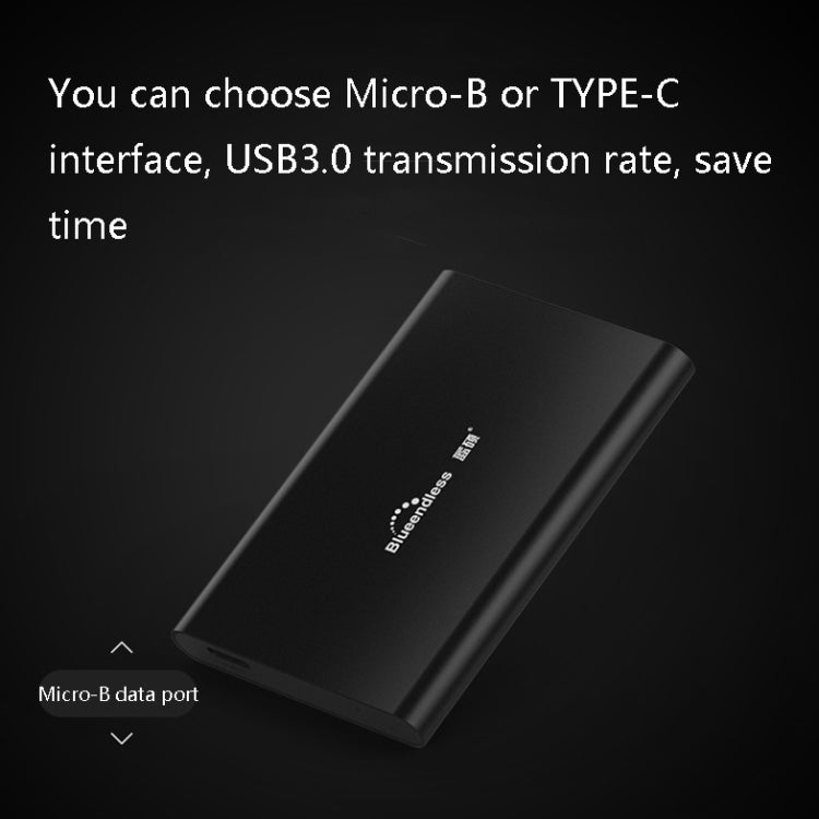 Blueendless T8 2.5 inch USB3.0 High-Speed Transmission Mobile Hard Disk External Hard Disk