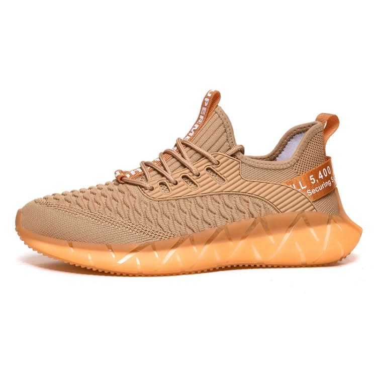 Men Lightweight Breathable Mesh Sneakers Flying Woven Casual Running Shoes, Series 2 Reluova