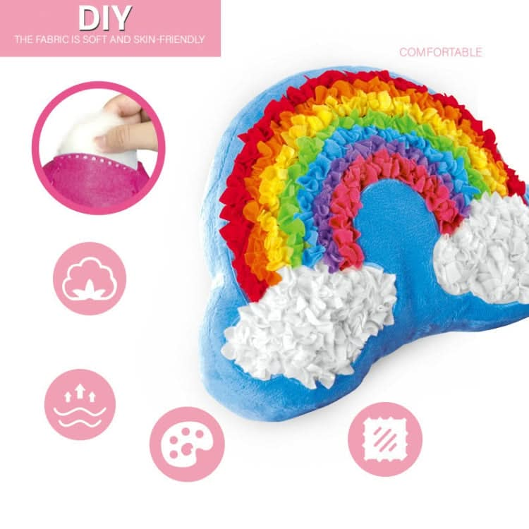 DIY Plush Pillow Toy Three-Dimensional Handmade Doll Material Package Reluova