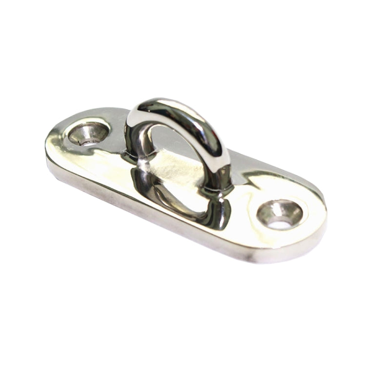 316 Stainless Steel Oval Boat Plate Seat Hand Rowing Boat Fixed Seat Accessories-Reluova