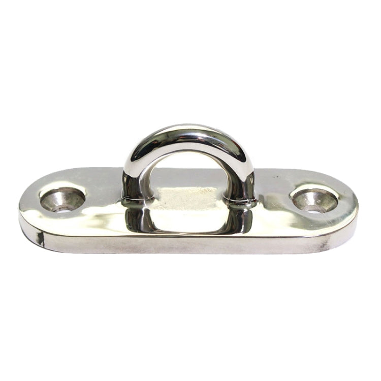 316 Stainless Steel Oval Boat Plate Seat Hand Rowing Boat Fixed Seat Accessories-Reluova