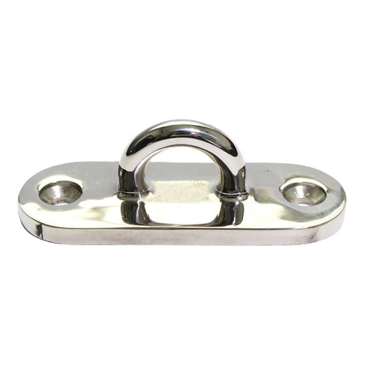 316 Stainless Steel Oval Boat Plate Seat Hand Rowing Boat Fixed Seat Accessories-Reluova