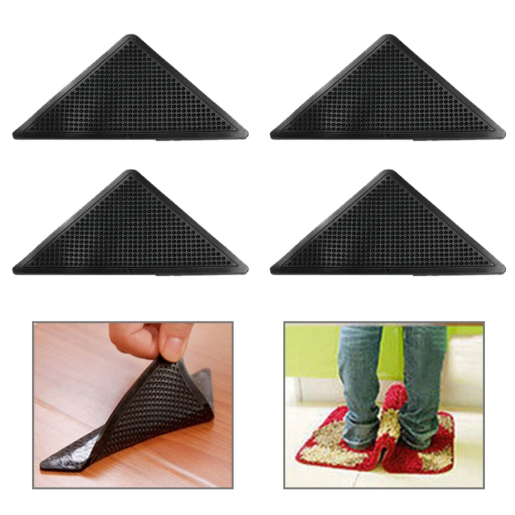 4 PCS/Set Recyclable Anti-Slip Washable Rug Carpet Mat for Home Bath Living Room My Store