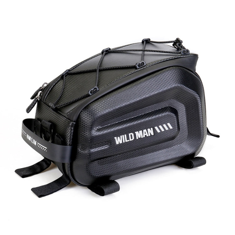 WILD MAN GD5 4L Bicycle EVA Hard Shell Rack Tail Bag Outdoor Cycling Equipment Reluova