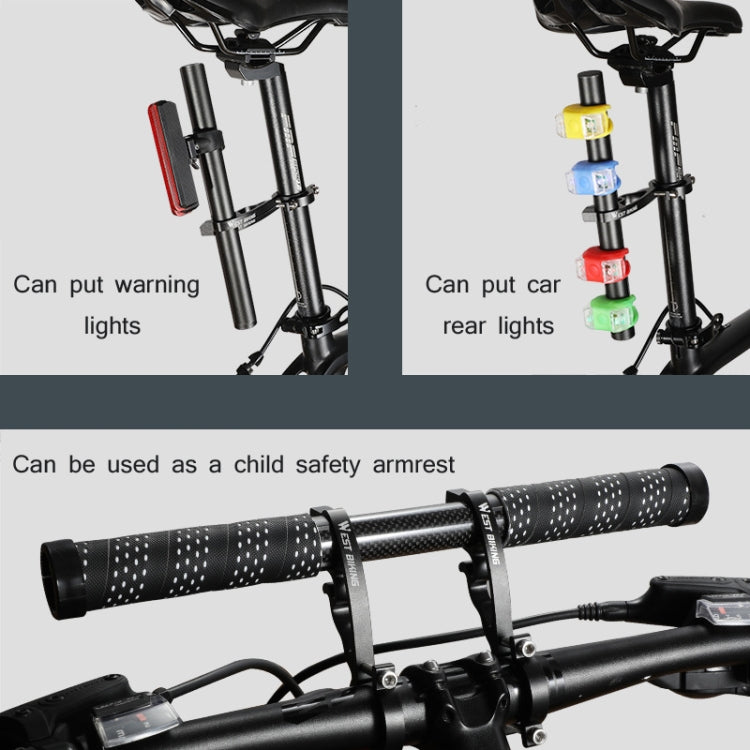 WEST BIKING YP0719246 Bicycle Light Code Table Extension Frame Specification: