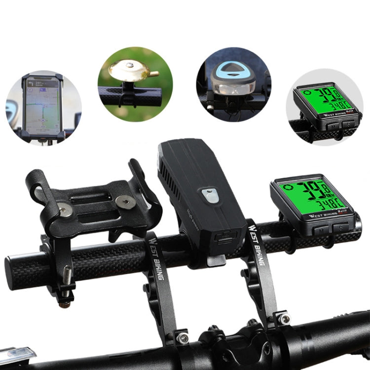 WEST BIKING YP0719246 Bicycle Light Code Table Extension Frame Specification: